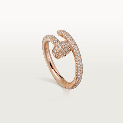 [ElanLuxe Jewelry]JUSTE RING 2.6MM FULL DIAMOND