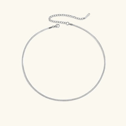 [ElanLuxe]Elizabeth Gold Herringbone Necklace