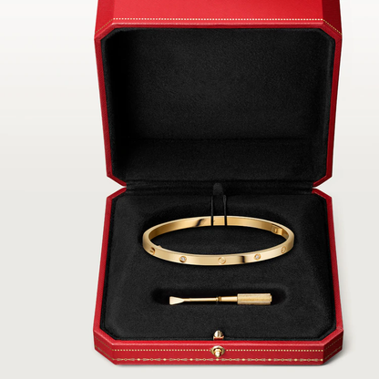 [ElanLuxe Jewelry]LOVE BRACELET 3.65MM 6 DIAMONDS