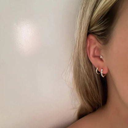 [ElanLuxe]Aila Diamond Earrings