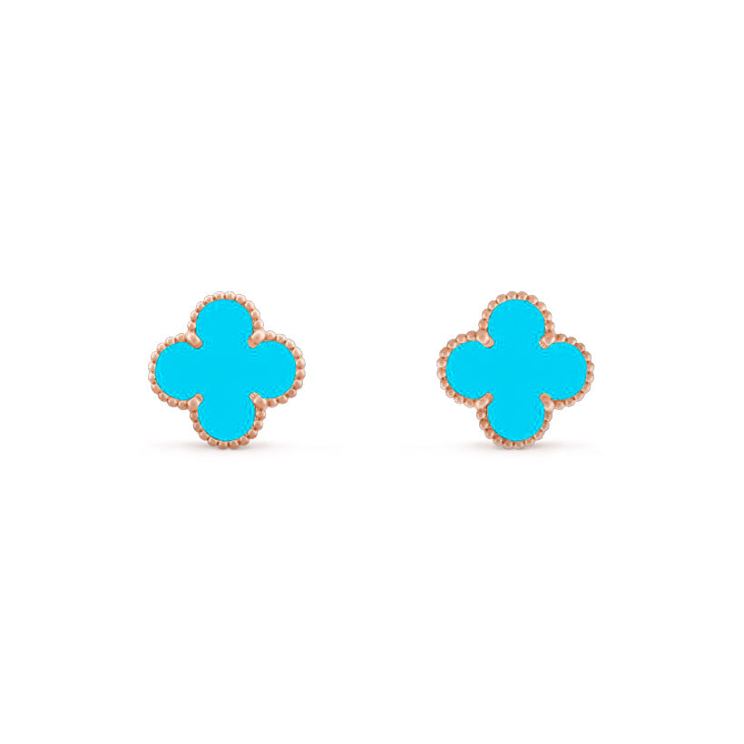[ElanLuxe Jewelry]CLOVER  9.5MM EARRINGS COLLECTION