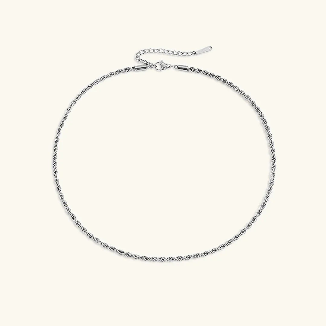 [ElanLuxe]Bianca Rope Chain Gold Necklace