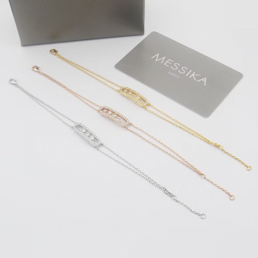 [ElanLuxe Jewelry] Move Classique pav茅 bracelet