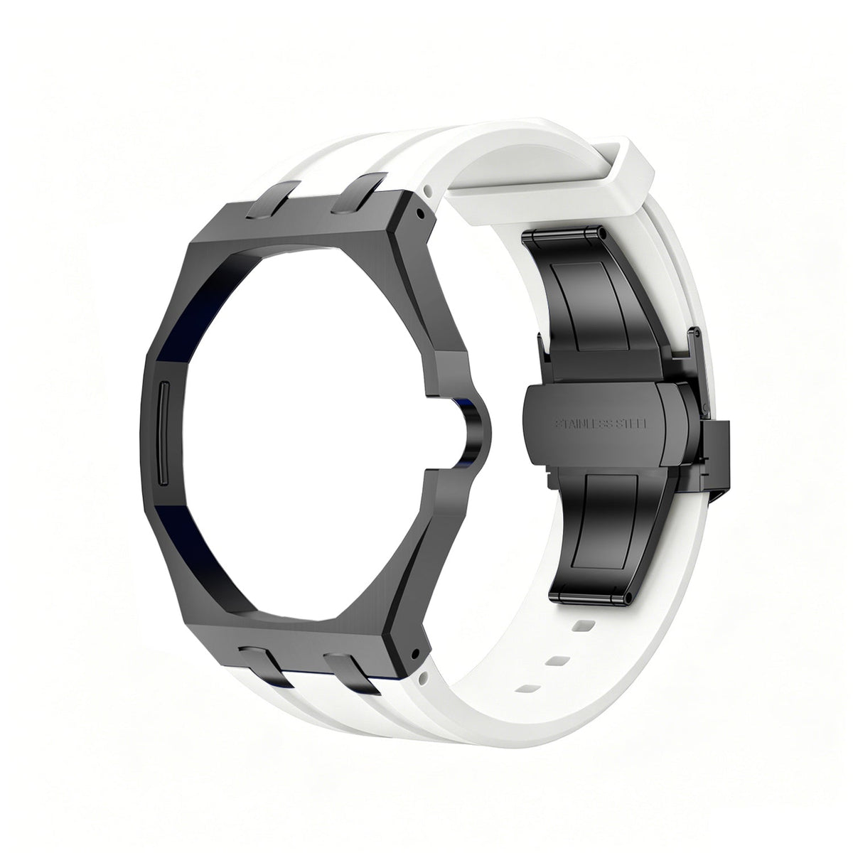 Royal Oak Pop Black Steel Case & Silicone Strap