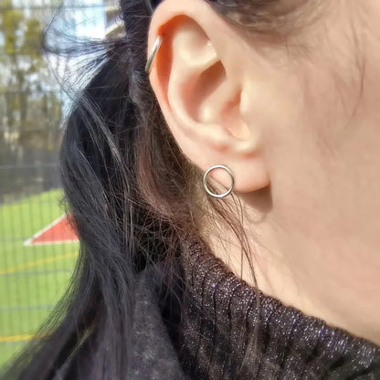 [ElanLuxe]Aureole Gold Earrings