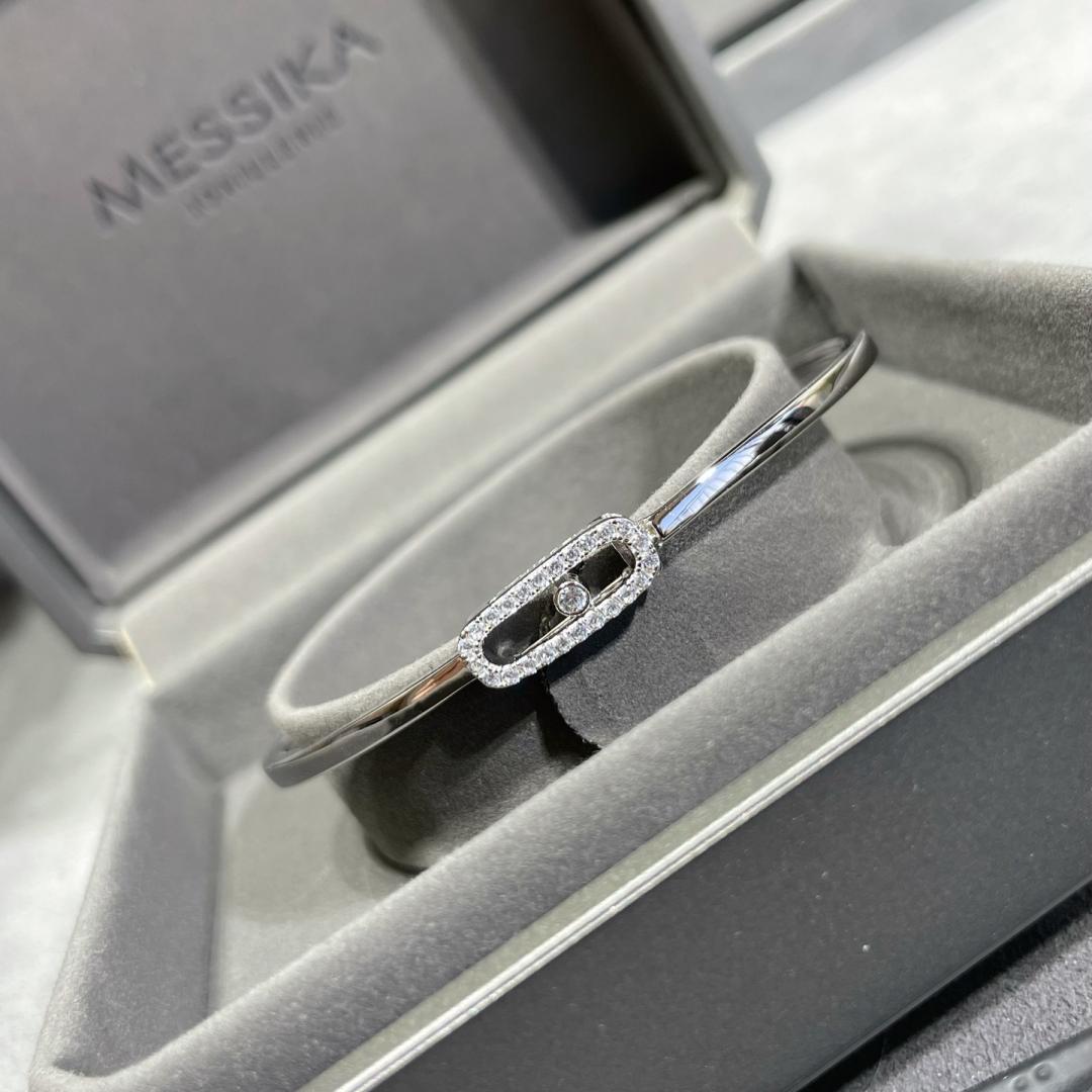 [ElanLuxe Jewelry]Move Uno pav茅 flex bangle medium