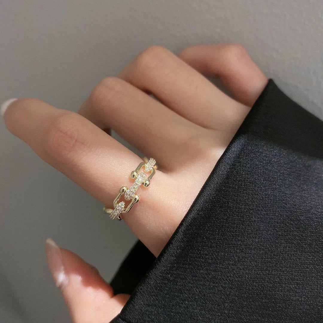 [ElanLuxe]Chloe Gold Ring
