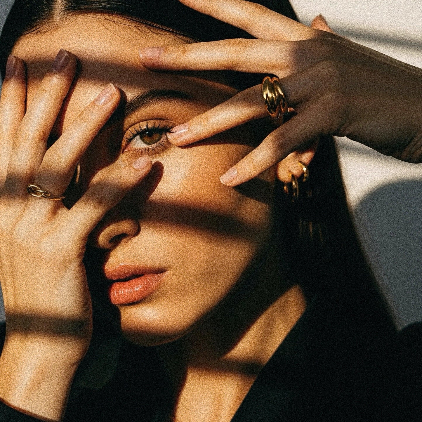 [ElanLuxe]Bellara Gold Knot Ring