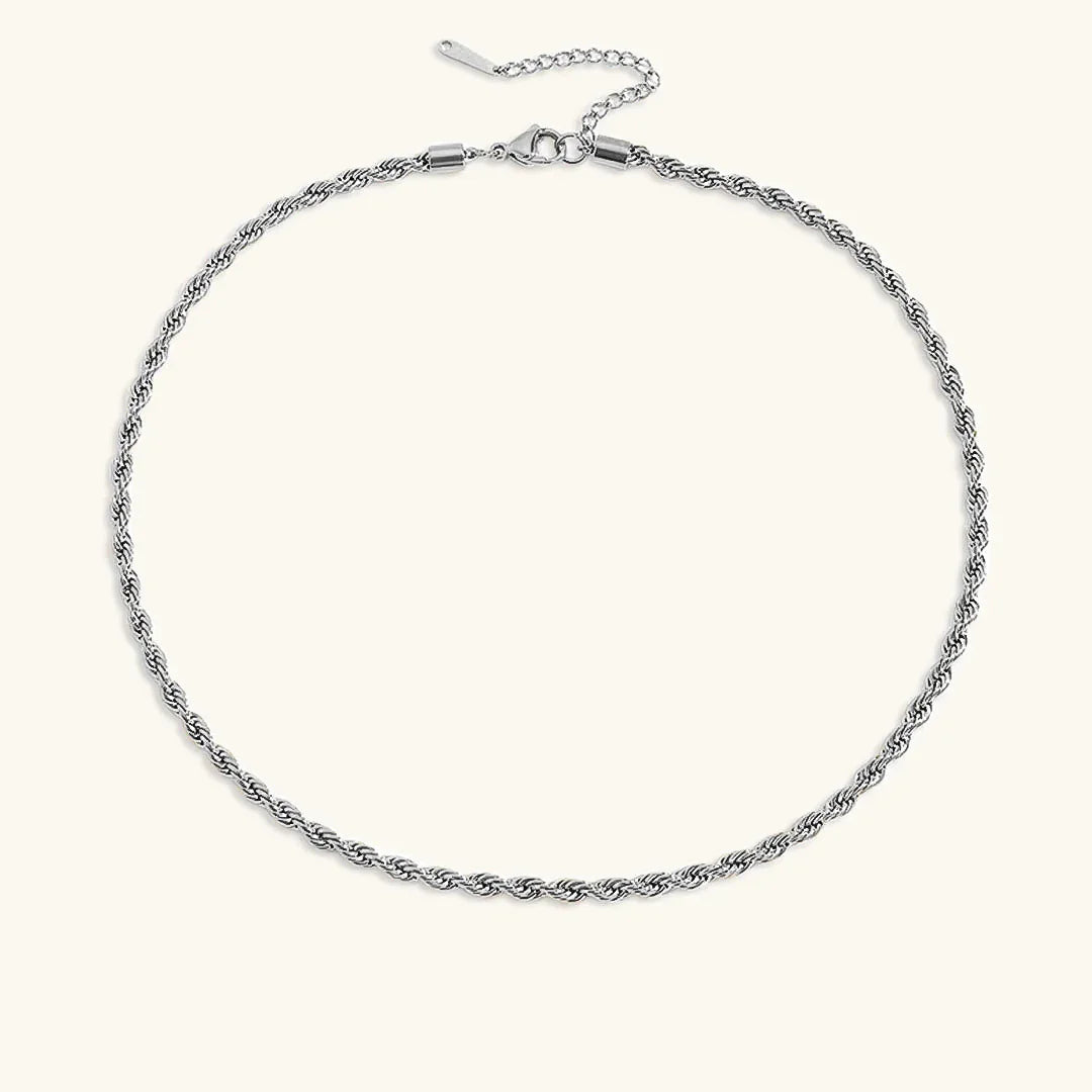 [ElanLuxe]Bianca Rope Chain Gold Necklace