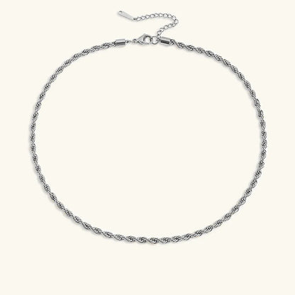 [ElanLuxe]Bianca Rope Chain Gold Necklace
