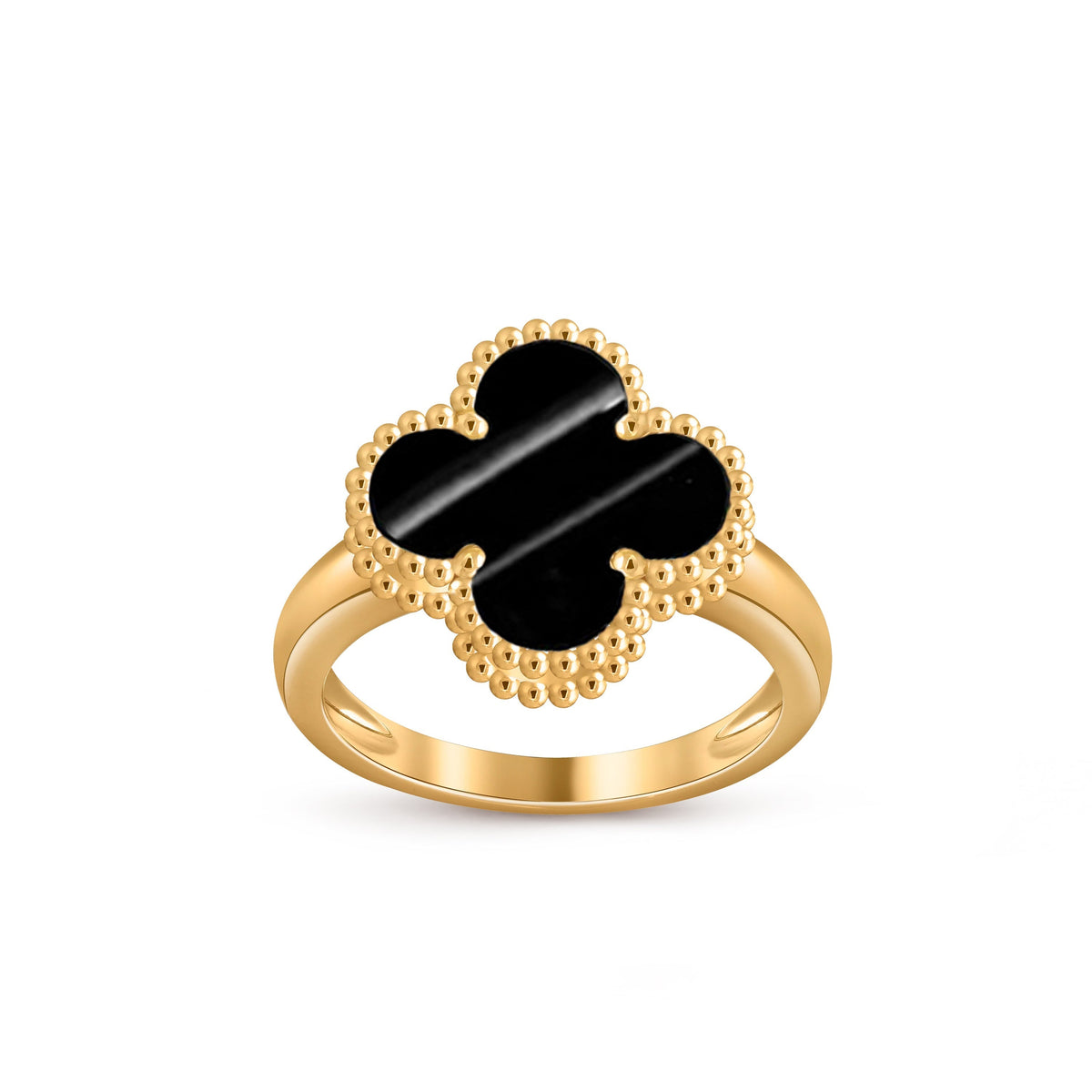 [ElanLuxe Jewelry]CLOVER RING GOLD COLLECTION