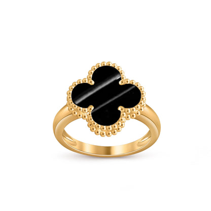 [ElanLuxe Jewelry]CLOVER RING GOLD COLLECTION