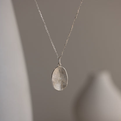 Custom Fingerprint Necklace