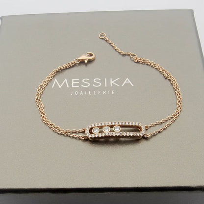 [ElanLuxe Jewelry] Move Classique pav茅 bracelet