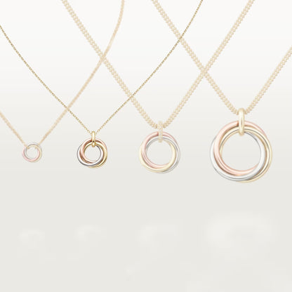 [ElanLuxe Jewelry]TRINITY SMALL NECKLACE
