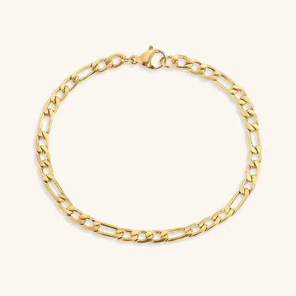 [ElanLuxe]Saturn Gold Chain Bracelet