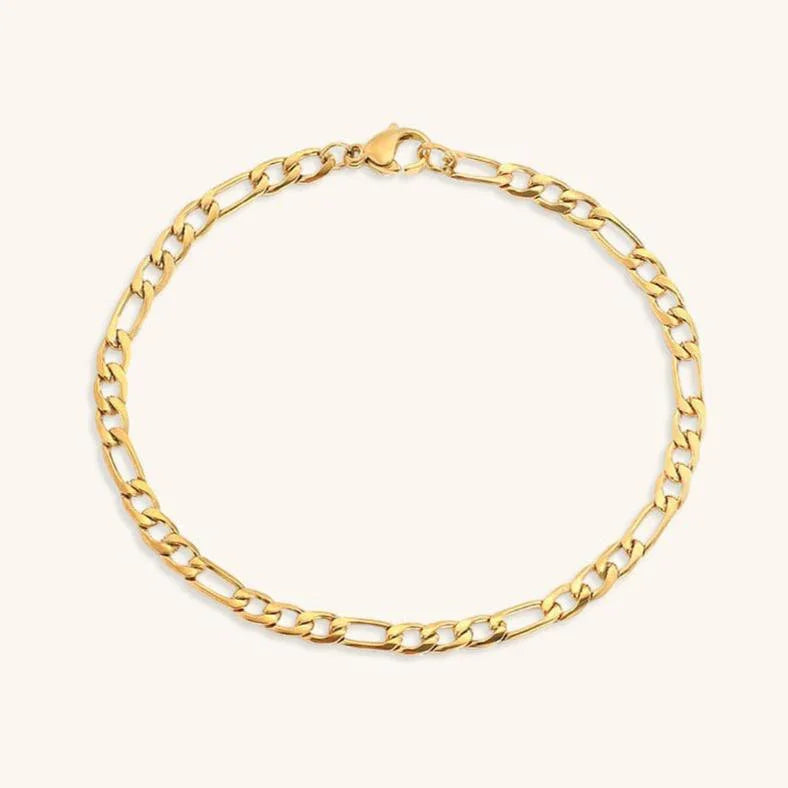[ElanLuxe]Saturn Gold Chain Bracelet