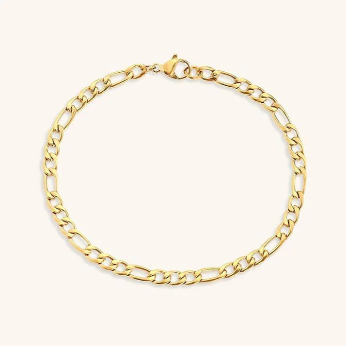 [ElanLuxe]Saturn Gold Chain Bracelet
