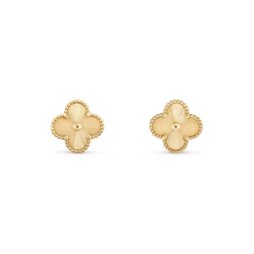 [ElanLuxe Jewelry]CLOVER 15MM EARRINGS COLLECTION