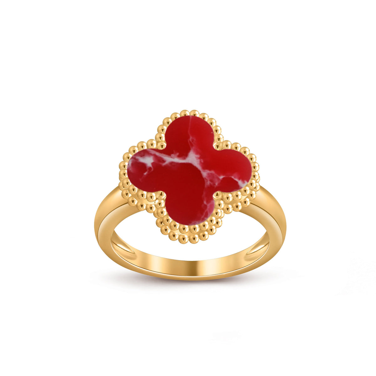 [ElanLuxe Jewelry]CLOVER RING GOLD COLLECTION