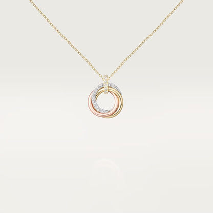 [ElanLuxe Jewelry]TRINITY SMALL NECKLACE