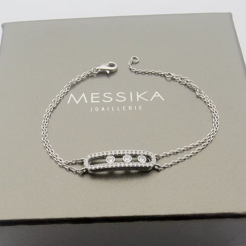 [ElanLuxe Jewelry] Move Classique pav茅 bracelet