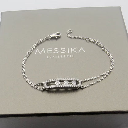 [ElanLuxe Jewelry] Move Classique pav茅 bracelet
