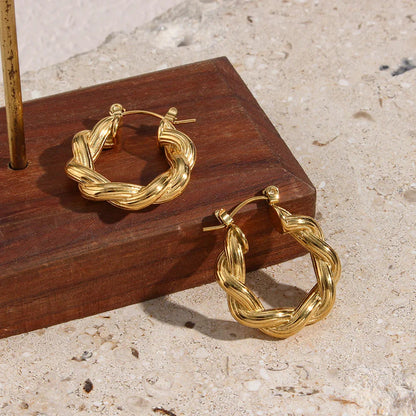 [ElanLuxe]Layla Hoop Earrings
