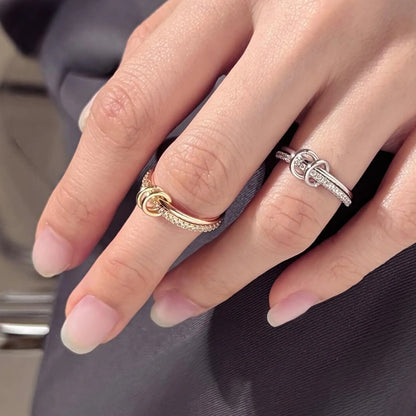 [ElanLuxe]Adela Stacked Diamond Ring