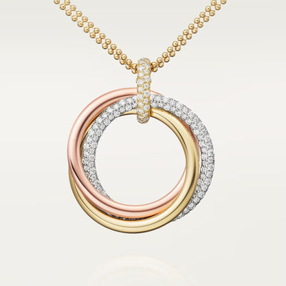 [ElanLuxe Jewelry]TRINITY LARGE NECKLACE