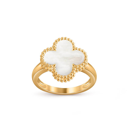 [ElanLuxe Jewelry]CLOVER RING GOLD COLLECTION