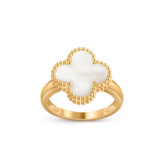 [ElanLuxe Jewelry]CLOVER RING GOLD COLLECTION