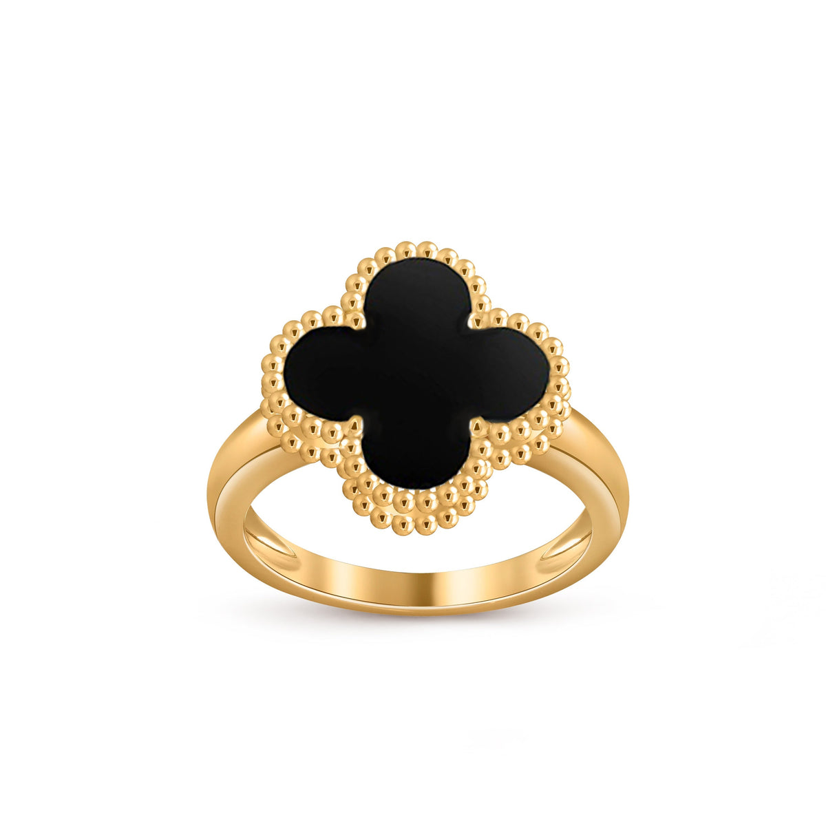 [ElanLuxe Jewelry]CLOVER RING GOLD COLLECTION