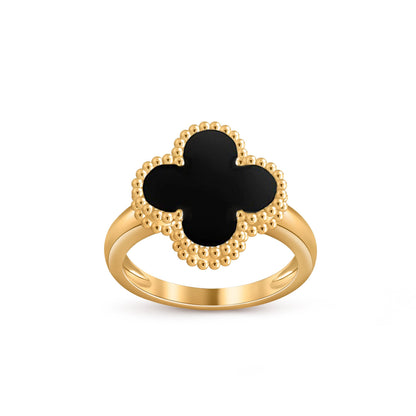 [ElanLuxe Jewelry]CLOVER RING GOLD COLLECTION