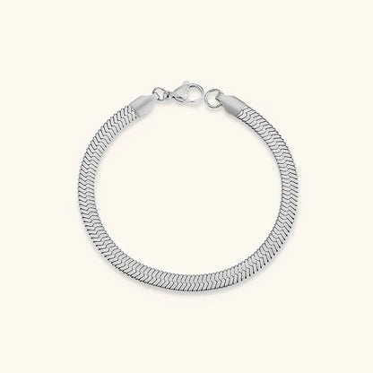 [ElanLuxe]Vida Gold Herringbone Bracelet