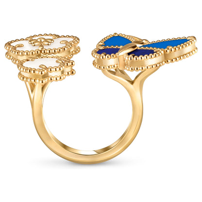 [ElanLuxe Jewerly]LUCKY SPRING BUTTERFLY OPEN-FACE RINGS