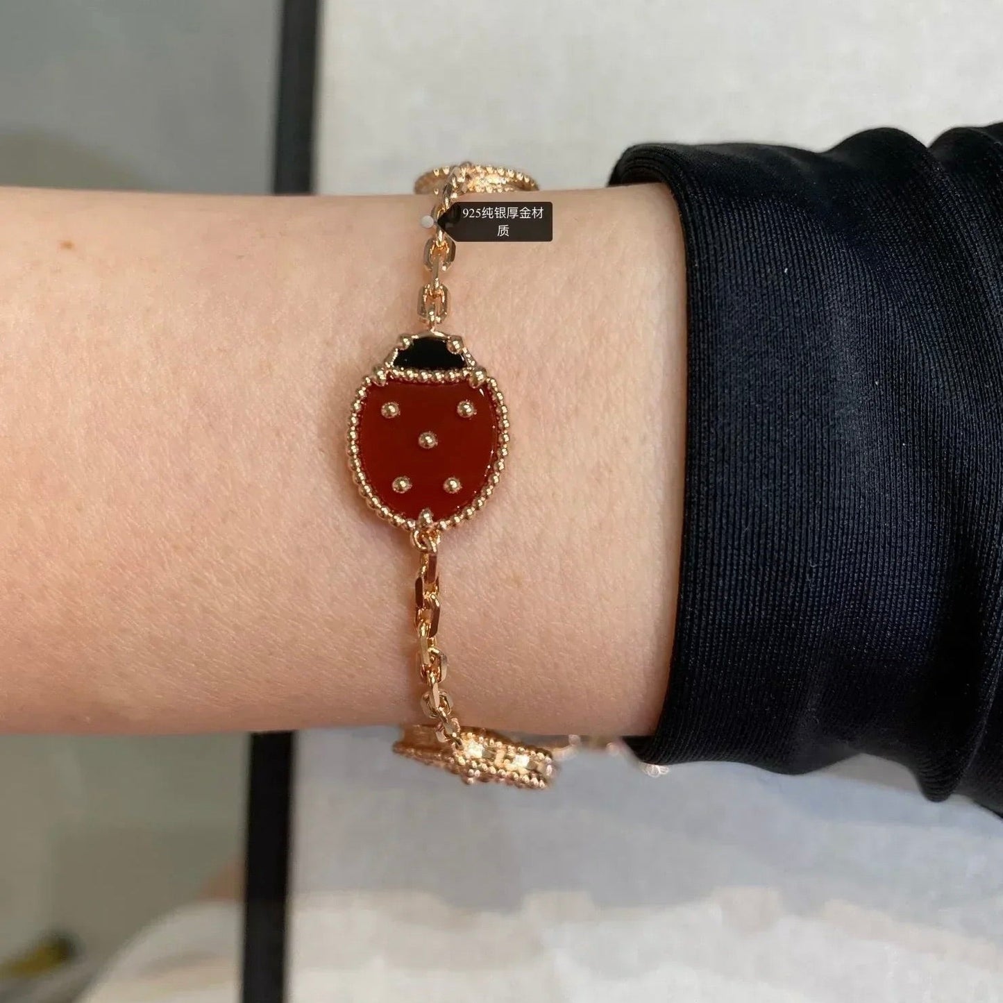 [ElanLuxe Jewelry]LUCKY SPRING 5 MOTIF BRACELET