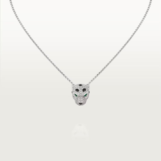[ElanLuxe Jewelry]PANTHERE FULL DIAMOND NECKLACE
