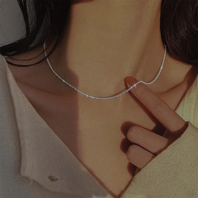 [ElanLuxe]Audrey Gold Chain Necklace