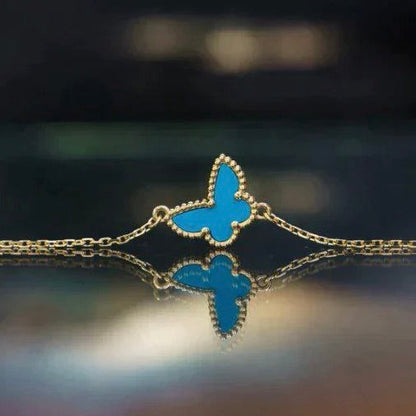 [ElanLuxe Jewelry]BUTTERFLY TURQUOISE BUTTERFLY BRACELET