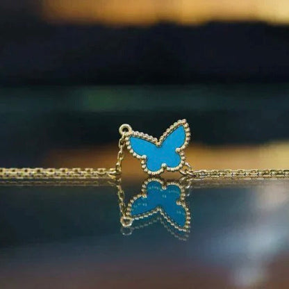 [ElanLuxe Jewelry]BUTTERFLY TURQUOISE BUTTERFLY BRACELET