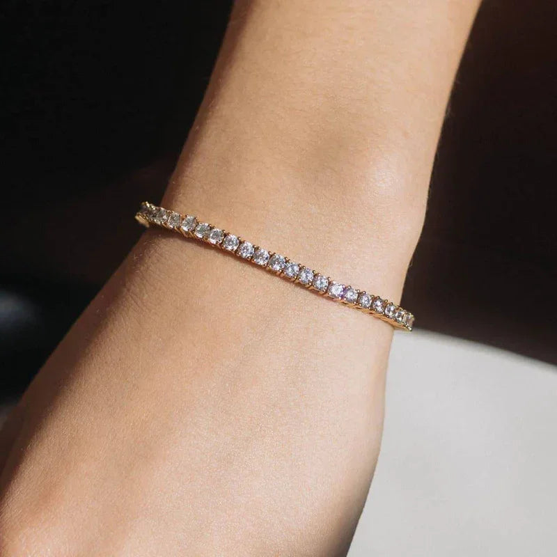 [ElanLuxe]Lillian Tennis Bracelet