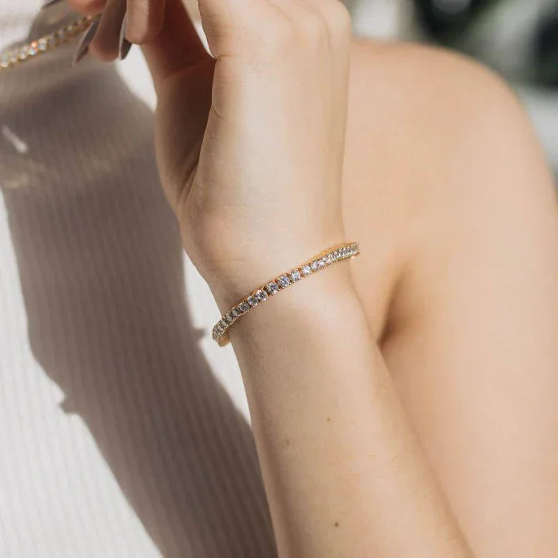 [ElanLuxe]Lillian Tennis Bracelet