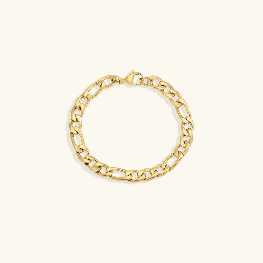 [ElanLuxe]Saturn Gold Chain Bracelet