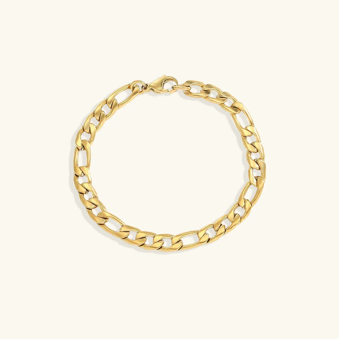 [ElanLuxe]Saturn Gold Chain Bracelet