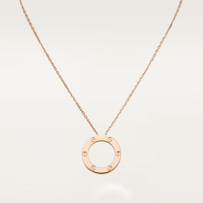 [ElanLuxe Jewelry]LOVE NECKLACE 16MM