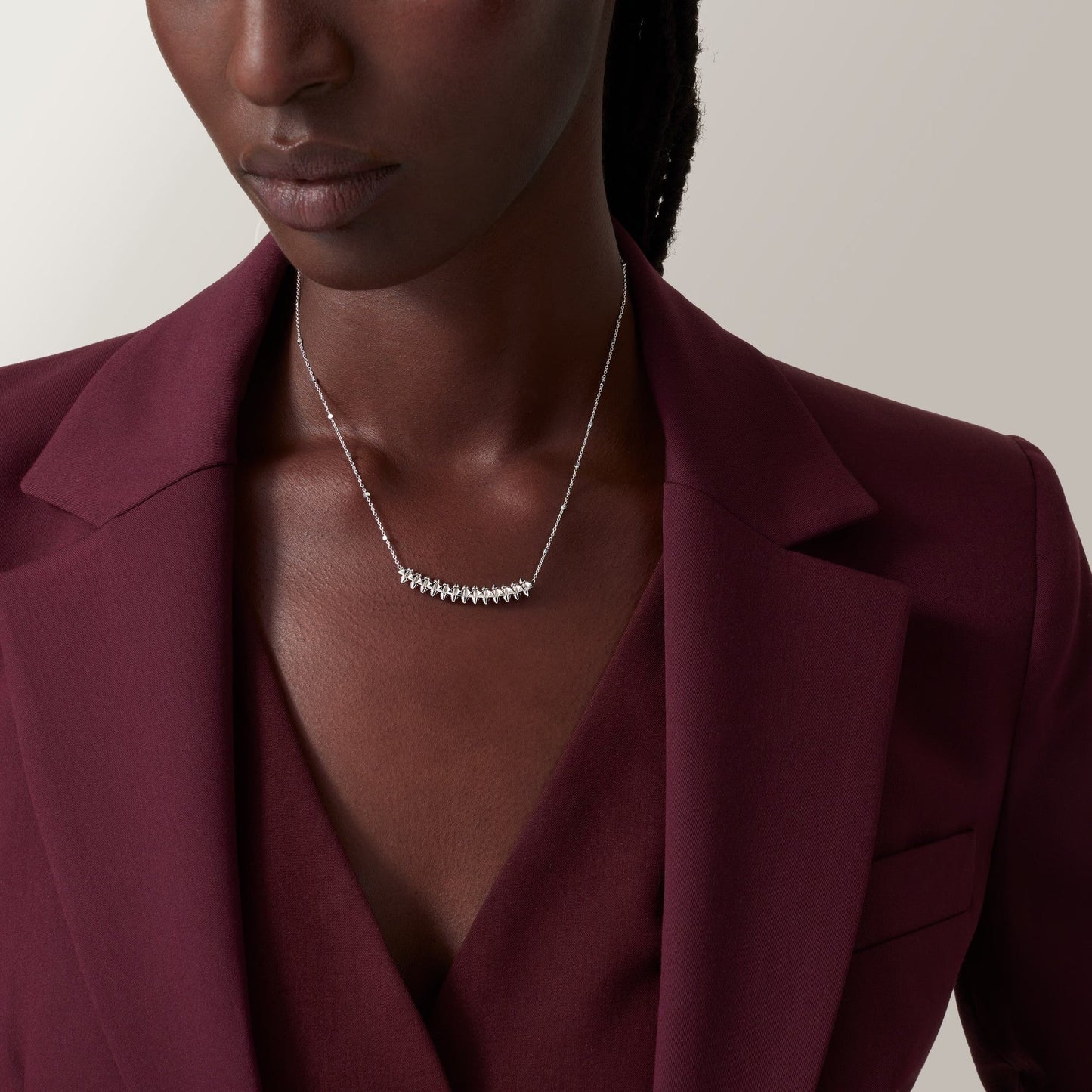 [ElanLuxe Jewelry]CLASH  SMALL NECKLACE
