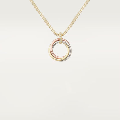 [ElanLuxe Jewelry]TRINITY MEDIUM  DIAMONDS NECKLACE