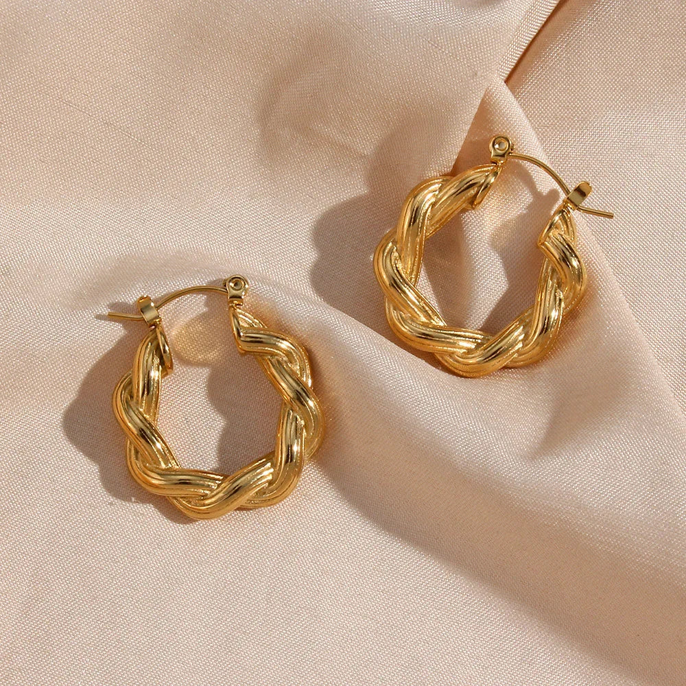 [ElanLuxe]Layla Hoop Earrings