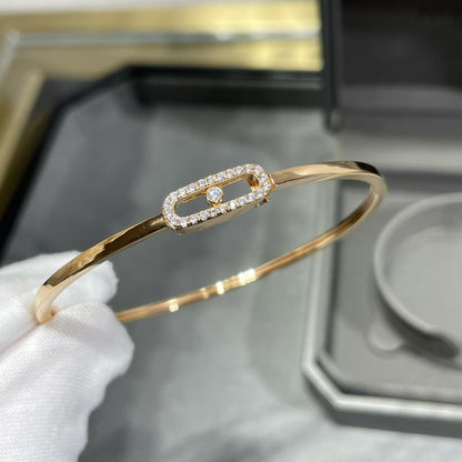 [ElanLuxe Jewelry]Move Uno pav茅 flex bangle medium